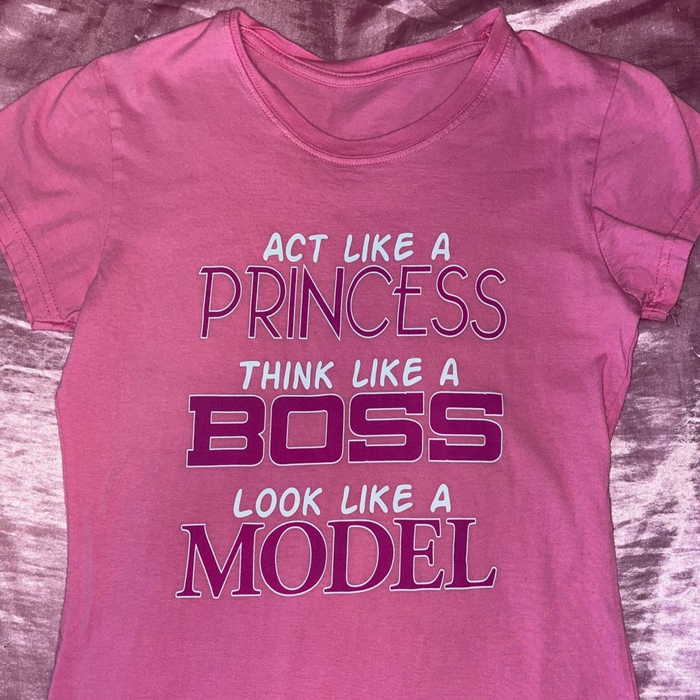 Pink T-Shirt Girly